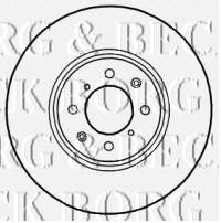 BORG & BECK bbd4564 -  Тормозной диск
